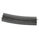 Curved track R10, 15°, HO, Roco 42528