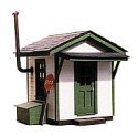 Crossing Shanty -- 1-5/8 x 2′ 4.1 x 5.1cm, HO, B.T.S. 27111