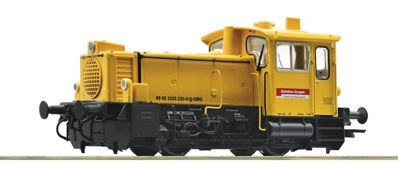 Roco Locomotive Diesel 335 220-0 – Échelle HO – DBG – Détails Riches – Décodeur Intégré