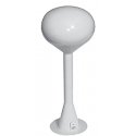Spherical Water Tower - Kit - 9-3/4′ 24.7cm Tall -- White, HO, Railtown Model Railroad Suppli 2905