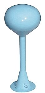 Spherical Water Tower - Kit - 9-3/4′ 24.7cm Tall -- Sky Blue, HO, Railtown Model Railroad Suppli 2904