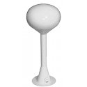 Spherical Water Tower Kit -- White, N, Railtown Model Railroad Suppli 3902