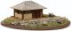 Section House - Kit (Laser-Cut Wood) -- 1-1/4 x 1 x 1′ 3.2 x 2.5 x 2.5cm, N, Atlas Model Railroad Co. 4001014