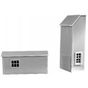 Hoist House & Sand House Set, HO, Tichy Train Group 8005