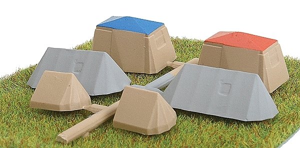 Camping Set -- With 6 Assorted Tents, N, Busch Gmbh & Co Kg 8120