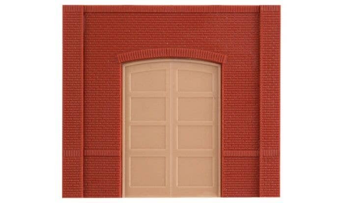 Modular Building System(TM) -- Street Level Wall Sections w/Freight Door - Kit, HO, Design Preservation Models 30102