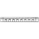 Modular Walls -- Cornice pkg(8), O, Design Preservation Models 90109
