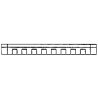 Modular Walls -- Cornice pkg(8), O, Design Preservation Models 90109