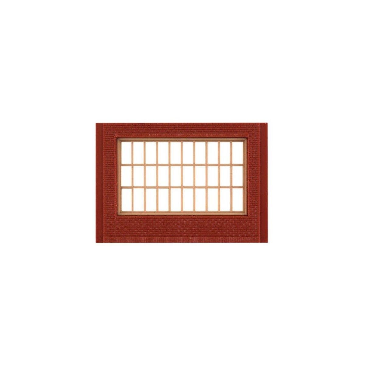 Modular Building System(TM) -- One-Story Wall Sections w/Steel Sash Window - Kit, HO, Design Preservation Models 30175