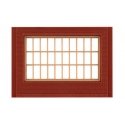 Modular Building System(TM) -- One-Story Wall Sections w/Steel Sash Window - Kit, HO, Design Preservation Models 30175