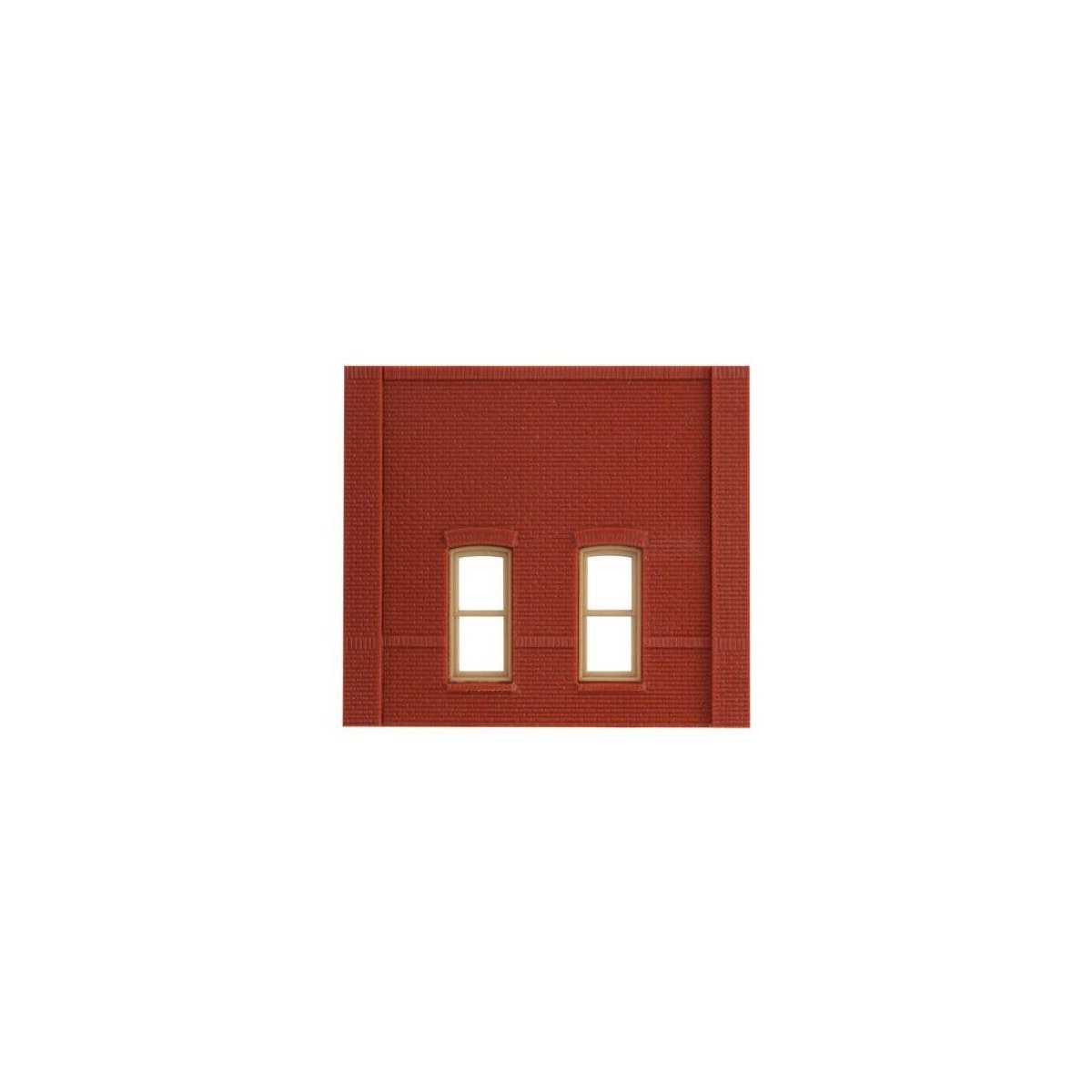 Modular Building System(TM) -- Street Level Wall Sections w/Rectangular Windows - Kit, HO, Design Preservation Models 30134