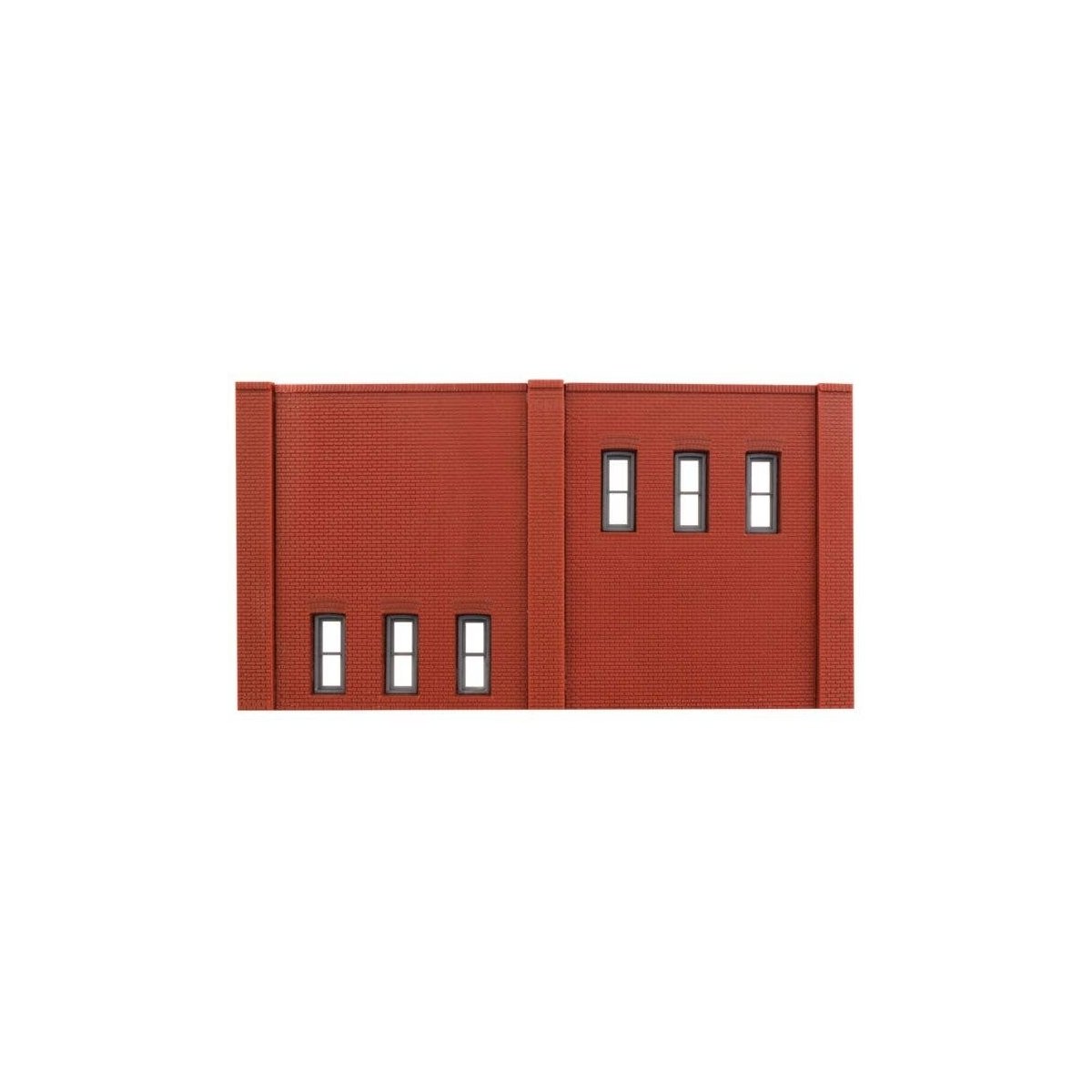 N Scale Modulars System(TM) (Plastic) -- Two-Story 6 Windows pkg(3) 3-1/2′ Wide x 1-15, N, Design Preservation Models 60123