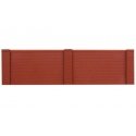 N Scale Modulars System(TM) (Plastic) -- One-Story Blank Wall pkg(3) 3-1/2′ Wide x 15/, N, Design Preservation Models 60111