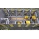 Modern Engine House - Maintenance Bay -- Kit - 13-3/4 x 5-5/8 x 4-15/16′ 34.9 x 14.3 x 12.5cm, HO, Kibri 39252