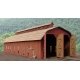 McCabe Lumber Rail Facility Series - Kit (Laser-cut Wood) -- Two-Stall Engine House w/Workshop - Standard, HO, B.T.S. 27446
