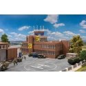 Airport Tower Building -- Kit - 15 x 6-3/16 x 11-1/8′ 38.2 x 15.7 x 28.3cm, HO, Faller Gmbh 144112