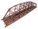 200` Double-Track Heavy-Duty Laced-Parker-Truss Bridge -- Kit - 28-1/4 x 4-3/4` 71.8 x 12.1cm, HO, Central Valley 1900