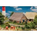 Altlander House -- Weathered Kit - 6 x 4-7/8 x 3-13/16′ 15.2 x 12.4 x 9.7cm, HO, Faller Gmbh 130581