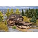 Sawmill -- Laser-Cut Kit - 4-13/16 x 3-1/16 x 2-3/16′ 12.2 x 7.8 x 5.5cm, Z, Faller Gmbh 282751
