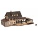 Sawmill -- Laser-Cut Kit - 4-13/16 x 3-1/16 x 2-3/16′ 12.2 x 7.8 x 5.5cm, Z, Faller Gmbh 282751