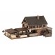Sawmill -- Laser-Cut Kit - 4-13/16 x 3-1/16 x 2-3/16′ 12.2 x 7.8 x 5.5cm, Z, Faller Gmbh 282751
