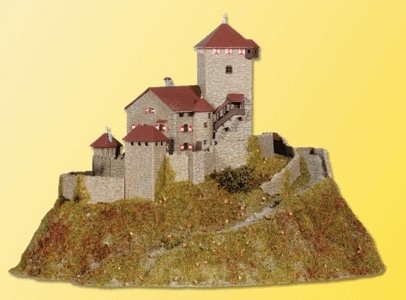 Castle `Branzoll` -- 13-3/8 x 11 x 9-1/16` 34 x 28 x 23cm, N, Kibri 37304