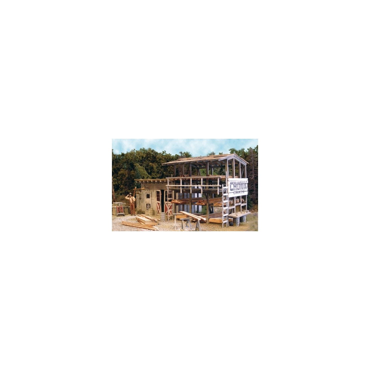 The Crown Crate Company -- Kit - 8 x 12′ 20.3 x 30.5cm, O, Bar Mills LLC 424