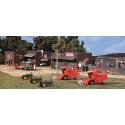 DPM Gold Kits -- Olsen Feeds & Larsen`s Implement - 16 x 9` 40.6 x 22.9cm, N, Design Preservation Models 66100