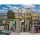 Vertical Storage Tank/Column w/Piping -- Kit - 3-9/16 x 2-13/16 x 8-3/4′ 9 x 7.2 x 22.3cm, HO, Faller Gmbh 130177