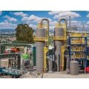 Vertical Storage Tank/Column w/Piping -- Kit - 3-9/16 x 2-13/16 x 8-3/4′ 9 x 7.2 x 22.3cm, HO, Faller Gmbh 130177