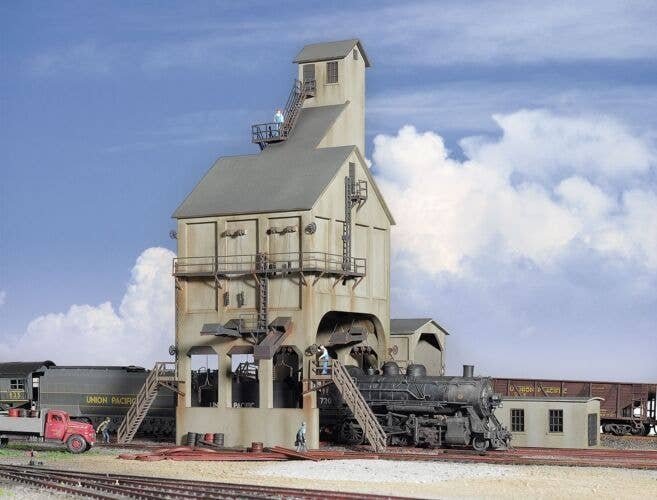 Modern Coaling Tower -- Kit, HO, Walthers Cornerstone 2903