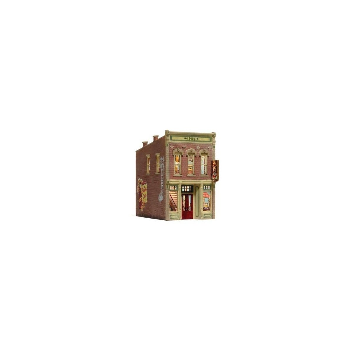 Built-&-Ready(R) - Assembled -- Toy & Hobby Junction, HO, Woodland Scenics 5070