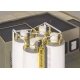 Magic Pan Commercial Bakery -- Kit - 16 x 8 x 3-1/2′ 40.6 x 20.3 x 8.8cm, HO, Walthers Cornerstone 2915