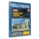 Magic Pan Commercial Bakery -- Kit - 16 x 8 x 3-1/2′ 40.6 x 20.3 x 8.8cm, HO, Walthers Cornerstone 2915