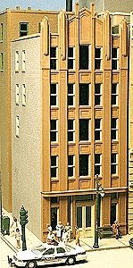 Peacock Building -- Kit - 4.6 x 3.4 x 8′ 11.7 x 8.6 x 20.3cm, HO, Lunde Studios 25