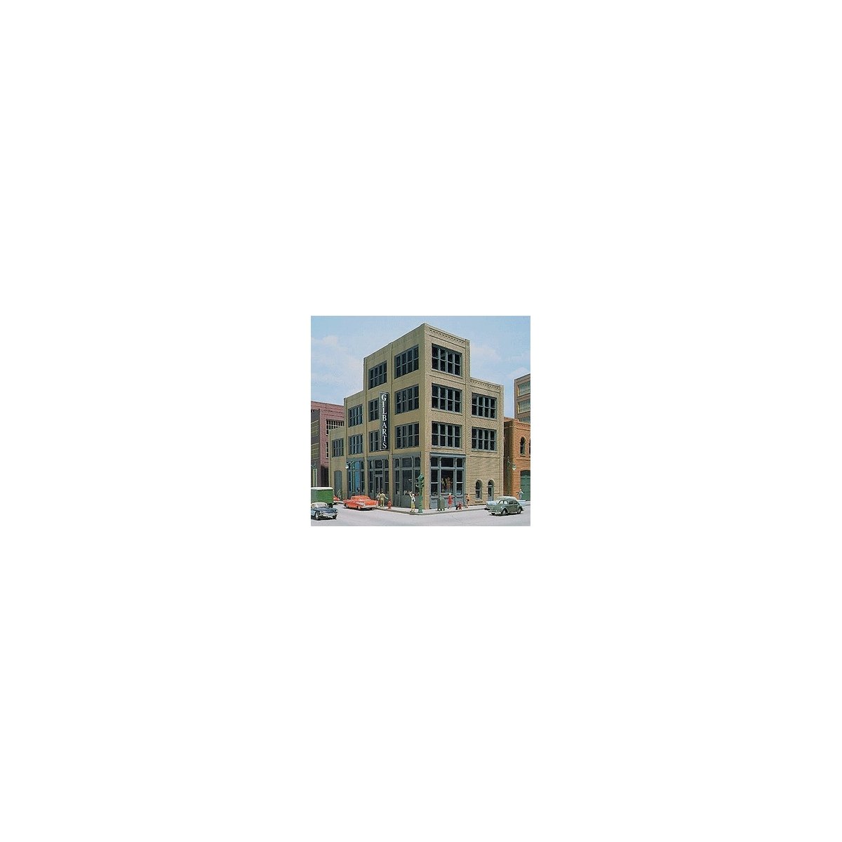 Modular Building System(TM) Designer Bulk Pack -- Victorian Style Storefront Building, HO, Design Preservation Models 36300