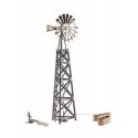 Old Windmill - Built-&-Ready Landmark Structures(R) -- Weathered, O, Woodland Scenics 5867