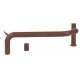 Gasometer Gas Storage Tank with Piping -- Kit - 6-5/16 x 6-5/16 x 7-1/16′ 16 x 16 x 18cm, HO, Faller Gmbh 130157