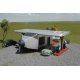 Airplane Gas Station -- Assembled - 6-1/8 x 6-3/4 x 2′ 15.6 x 17.2 x 5.1cm, HO, Bachmann Industries 35201