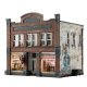Built-&-Ready(R) Landmark Structures(R) - Assembled -- Records & Recruiting, HO, Woodland Scenics 5067