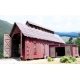 McCabe Engine House - Narrow Gauge -- 4-3/4 x 8-3/8′ 12.1 x 21.3cm, HOn3, B.T.S. 27450