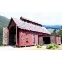 McCabe Engine House - Narrow Gauge -- 4-3/4 x 8-3/8′ 12.1 x 21.3cm, HOn3, B.T.S. 27450