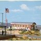 Yellow Sunshine Diner -- Laser-Cut Card Kit - 5-1/4 x 1-3/4 x 1-5/8′ 13.3 x 4.5 x 4.2cm, HO, Busch Gmbh & Co Kg 9726