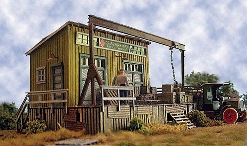 Cranberry Yard Freight House -- Kit, HO, Bar Mills LLC 482