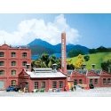 Kolb & Co. Machine Factory - Finishing Touch to 222201/-3 (Sold Seperately) -- Boiler House - 5-7/8 , N, Faller Gmbh 222202
