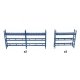 Hardware and Lumber Store -- Kit - Main Building: 8-7/8 x 9-15/16 x 2-13/16′ 22.5 x 25.2 x 7, HO, Walthers Cornerstone 4119