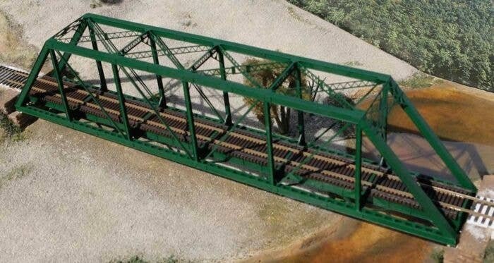 150′ Through-Truss Bridge -- With Punch Plate Girders - Kit, HO, Central Valley 1905