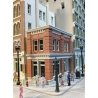 Cal`s Cafe -- Resin Kit - 2 x 3-3/4 x 3-1/2` 5.1 x 9.5 x 8.9cm, HO, Lunde Studios 35