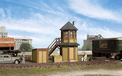 Gateman′s Tower - pkg(2) -- Kit, N, Walthers Cornerstone 3811