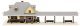 Passenger Station -- Kit - 3-1/4 x 2-1/4′ 8.25 x 5.7cm, N, Atlas Model Railroad Co. 2841